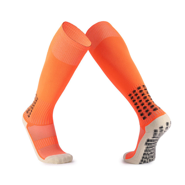 Soccer Socks Knee High Grip Socks Soccer Baseball Non-Slip Mens Womens Multi-Sport Socks