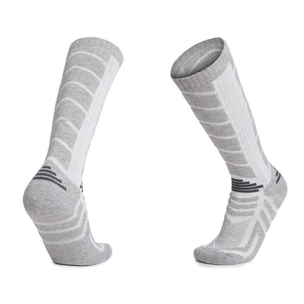 Men's and Women's Merino Wool Ski Warm Thickened Knee High Socks Cold Weather Sports Socks