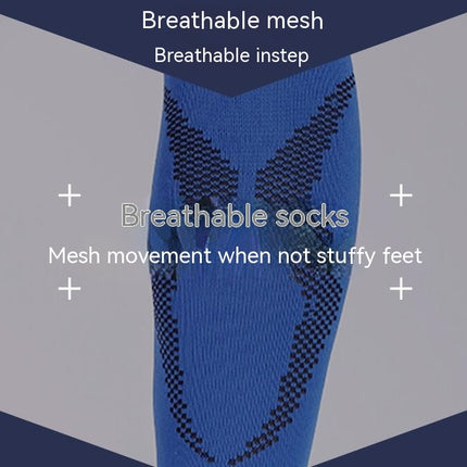 Soccer Socks Knee High Socks Men's and Women's Running Training Calf Compression Sports Socks