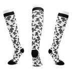 White background and black bone