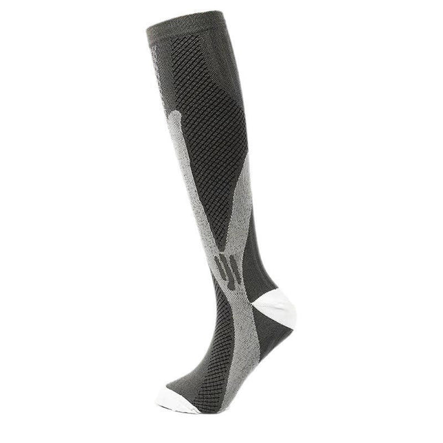 Women's Compression Socks Men's Knee Running Socks Travel Flight Youth Sports Socks