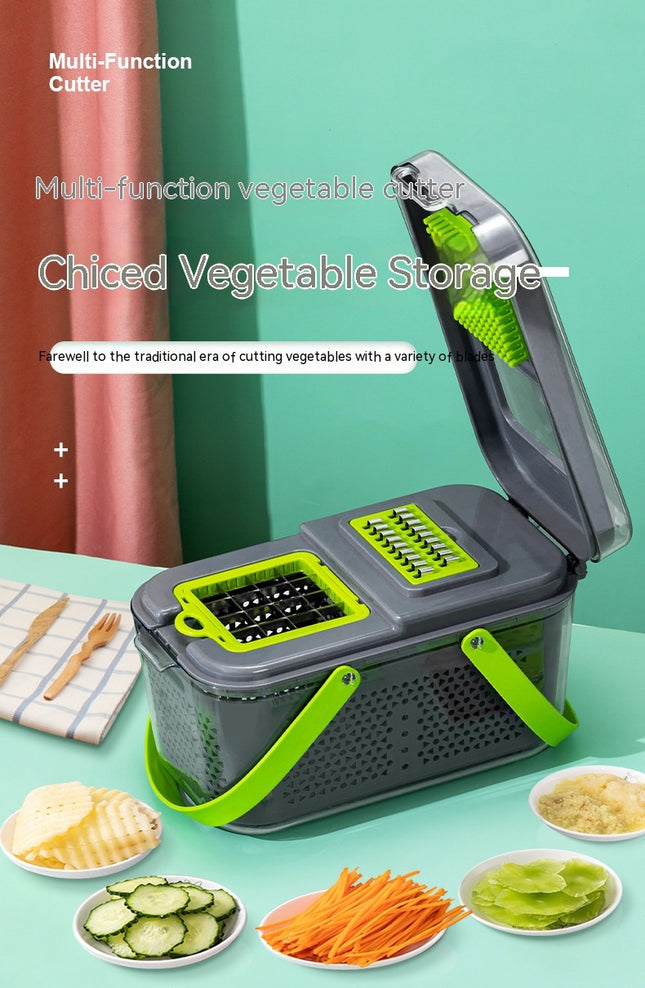 Vegetable Chopper, Multi-Function 22 in 1 Vegetable Mandoline Food Cutter for Vegetables and Fruits