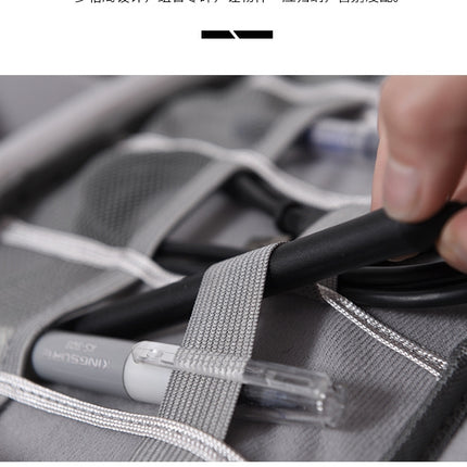 Large Capacity Cable Storage Bag Cable Organizer Bag Water Resistant Travel Case