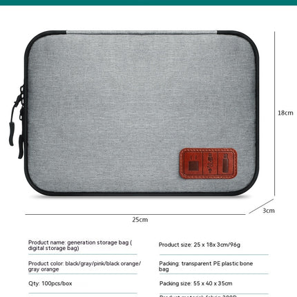 Electronic Organizer Travel Universal Cable Organizer Electronics Accessories Storage Bag