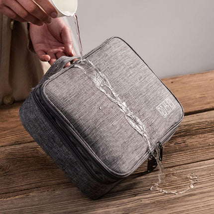 Multi-functional Travel Cable Organizer Bag Pouch Portable Waterproof Storage Bag