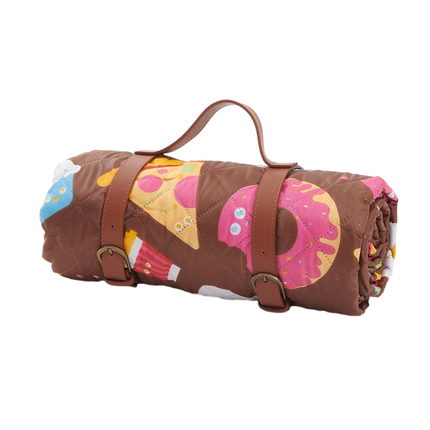 Extra Large Picnic Blanket Waterproof Camping Mat Cartoon Portable Outdoor Mat