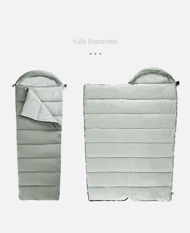 Adult Sleeping Bag Outdoor Camping Travel Sleeping Bag Warm Envelope Sleeping Bag