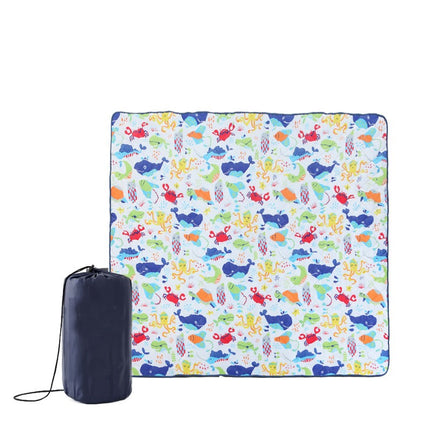 Picnic Outdoor Blankets Waterproof Extra Large - Beach Mat Sand Free Foldable with Carry Strap