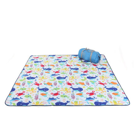 Picnic Outdoor Blankets Waterproof Extra Large - Beach Mat Sand Free Foldable with Carry Strap