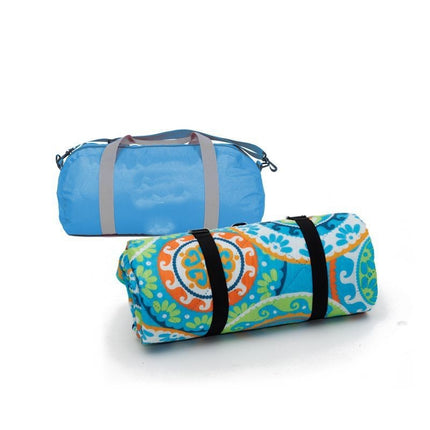 Picnic Outdoor Blankets Waterproof Extra Large - Beach Mat Sand Free Foldable with Carry Strap