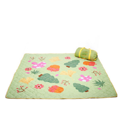 Picnic Outdoor Blankets Waterproof Extra Large - Beach Mat Sand Free Foldable with Carry Strap