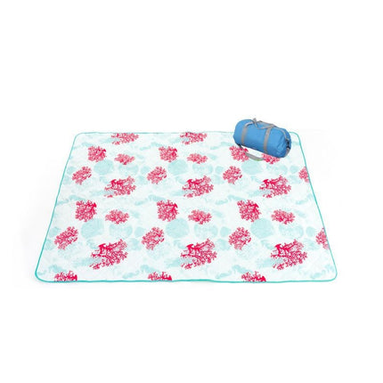 Picnic Outdoor Blankets Waterproof Extra Large - Beach Mat Sand Free Foldable with Carry Strap