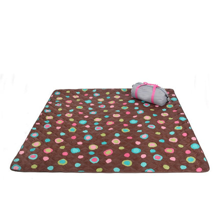Picnic Outdoor Blankets Waterproof Extra Large - Beach Mat Sand Free Foldable with Carry Strap