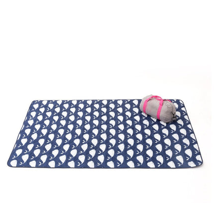 Picnic Outdoor Blankets Waterproof Extra Large - Beach Mat Sand Free Foldable with Carry Strap
