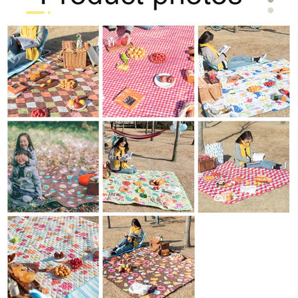 Picnic Outdoor Blankets Waterproof Extra Large - Beach Mat Sand Free Foldable with Carry Strap