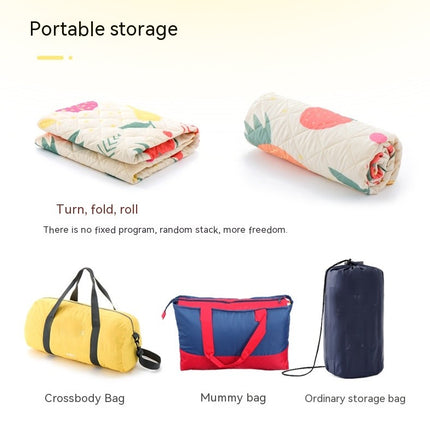 Picnic Outdoor Blankets Waterproof Extra Large - Beach Mat Sand Free Foldable with Carry Strap