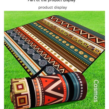 Extra Large Picnic Blanket Waterproof Camping Mat Rug national style Outdoor Mat