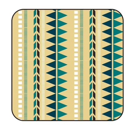 Ethnic Style Moisture-proof Mat Thickened Aluminum Film Lawn Camping Picnic Mat