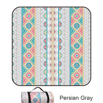 Ethnic Style Moisture-proof Mat Thickened Aluminum Film Lawn Camping Picnic Mat