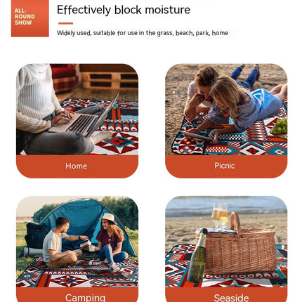 Picnic Blanket Large Outdoor Waterproof Picnic Mat Portable Beach Blanket Camping Mat