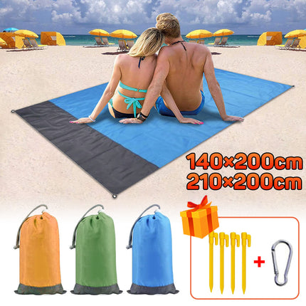 Extra Large Picnic Blanket Waterproof Camping Mat Rug Soft Lightweight Portable Outdoor Mat