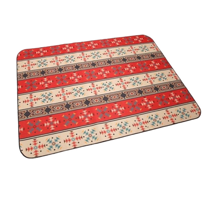 Ethnic Style Large Picnic Blanket Outdoor Waterproof Camping Mat Beach Mat
