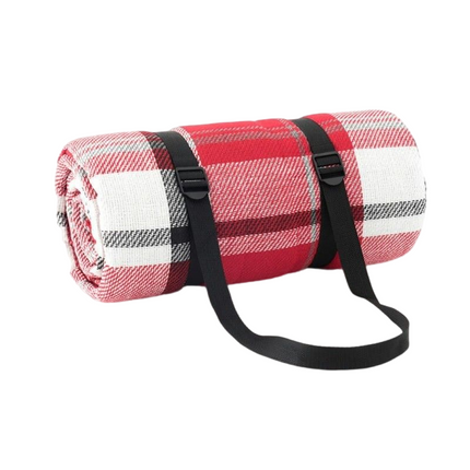 Large Plaid Picnic Blanket Waterproof Camping Mat Portable Outdoor Beach Mat