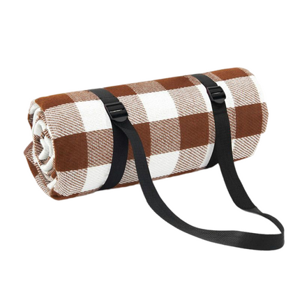 Large Plaid Picnic Blanket Waterproof Camping Mat Portable Outdoor Beach Mat
