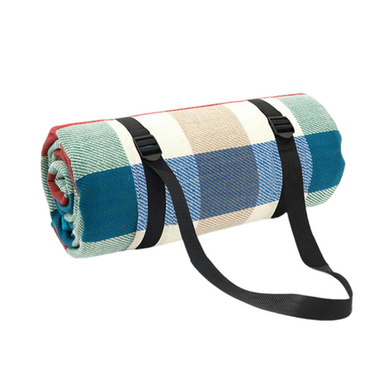 Large Plaid Picnic Blanket Waterproof Camping Mat Portable Outdoor Beach Mat