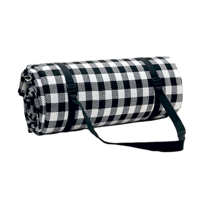 Large Plaid Picnic Blanket Waterproof Camping Mat Portable Outdoor Beach Mat