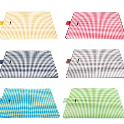 Extra Large Picnic Blanket Waterproof Camping Plaid Mat Outdoor Portable Picnic Mat Model B