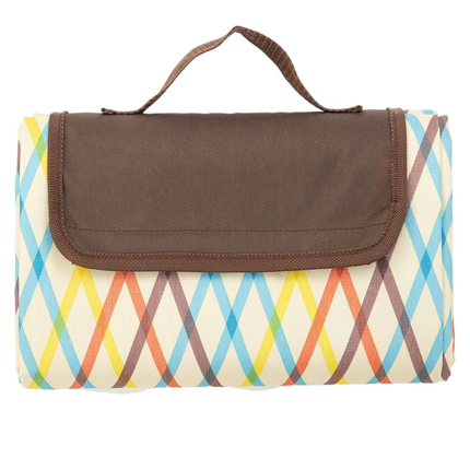 Extra Large Picnic Blanket Waterproof Camping Plaid Mat Outdoor Portable Picnic Mat Model B