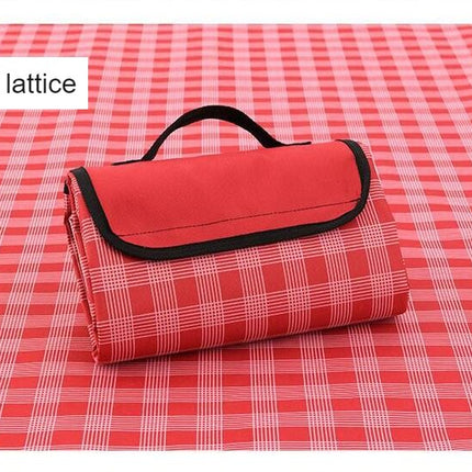 Extra Large Picnic Blanket Waterproof Camping Plaid Mat Outdoor Portable Picnic Mat Model B