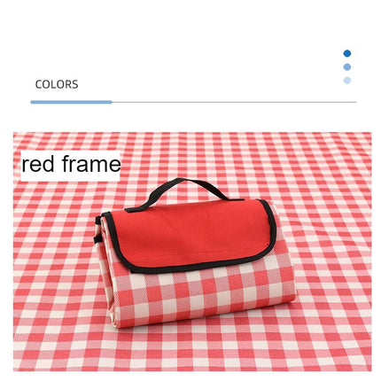 Extra Large Picnic Blanket Waterproof Camping Plaid Mat Outdoor Portable Picnic Mat Model B
