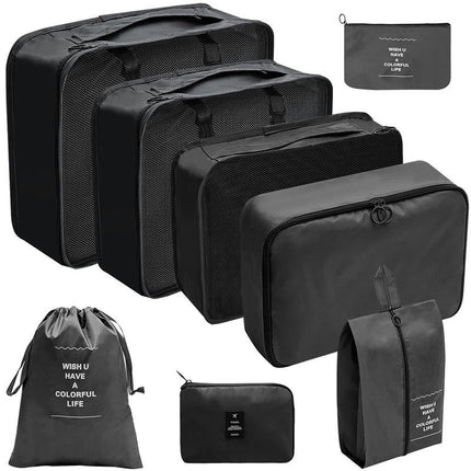 Travel Luggage Organizers Set Waterproof Suitcase Organizer Bags