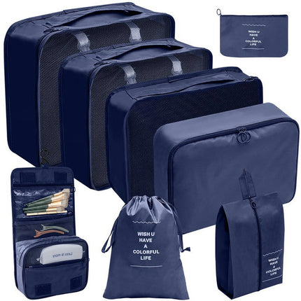 Travel Luggage Organizers Set Waterproof Suitcase Organizer Bags
