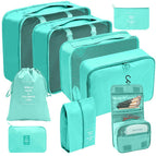 Washing Digital Nine Piece Set Bright Blue