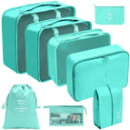 Makeup Pack Eight Piece Set Bright Blue