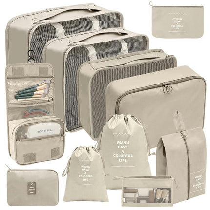 Travel Luggage Organizers Set Waterproof Suitcase Organizer Bags