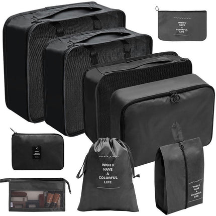 Travel Luggage Organizers Set Waterproof Suitcase Organizer Bags
