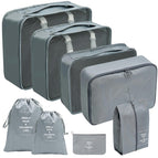 Eight piece set gray