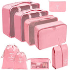 Makeup Pack Nine Piece Set Pink