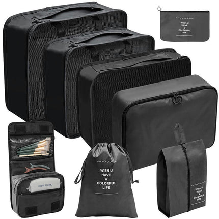 Travel Luggage Organizers Set Waterproof Suitcase Organizer Bags