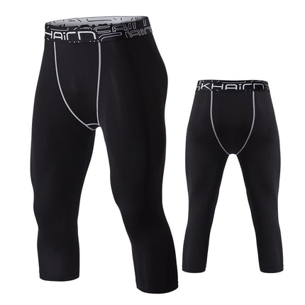 Oversized men's compression pants, men's workout pants and compression leggings