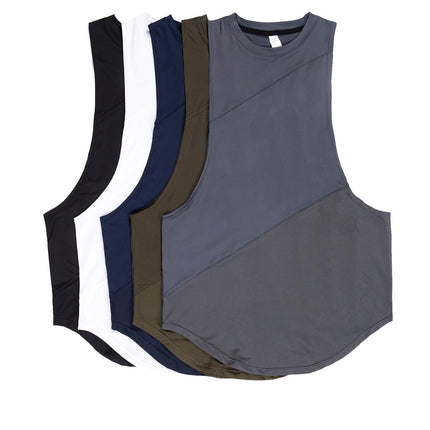 Men's Workout Tank Top Fitness Exercise Sleeveless Top Gym Training Bodybuilding Tank Top