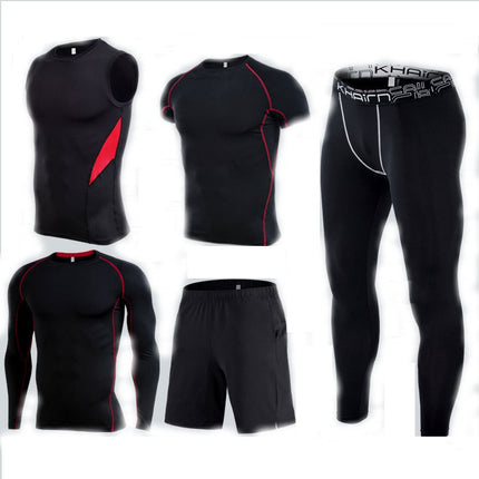 Men's Thermal Underwear Sets Winter Gear Men's Base Layers Long Pants Quick Dry Tights 1