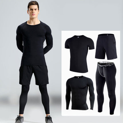 Men's Thermal Underwear Sets Winter Gear Men's Base Layers Long Pants Quick Dry Tights