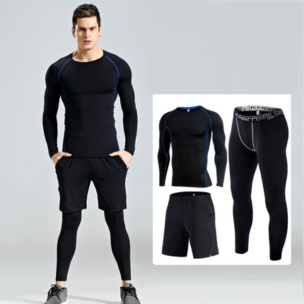 Men's Thermal Underwear Sets Winter Gear Men's Base Layers Long Pants Quick Dry Tights