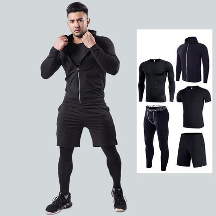 Men's Thermal Underwear Sets Winter Gear Men's Base Layers Long Pants Quick Dry Tights 1