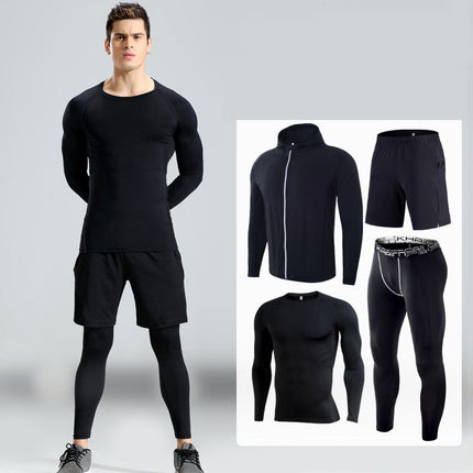 Men's Thermal Underwear Sets Winter Gear Men's Base Layers Long Pants Quick Dry Tights 1